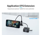 VENTION 4 Ports USB3.0 HUB 0.15M Black
