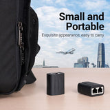 RJ45 Splitter Adapter Black PVC Type