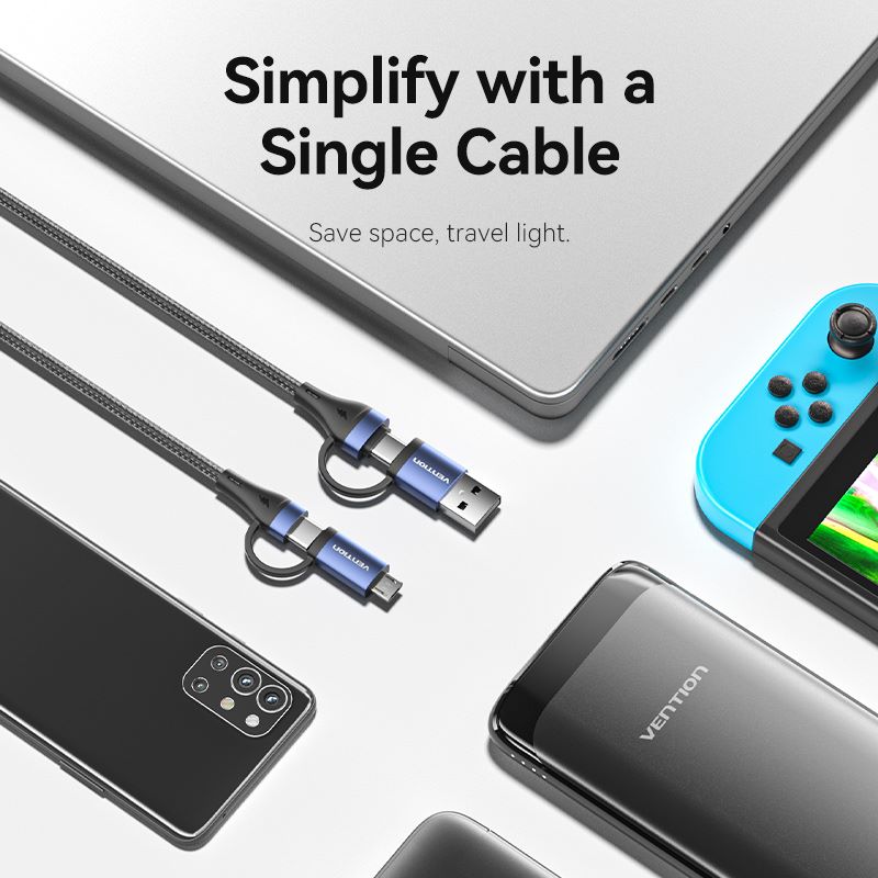 VENTION 4-in-1 USB 2.0 Cable