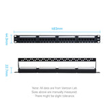 VENTION 24-port Cat 6 Unshielded Patch Panel