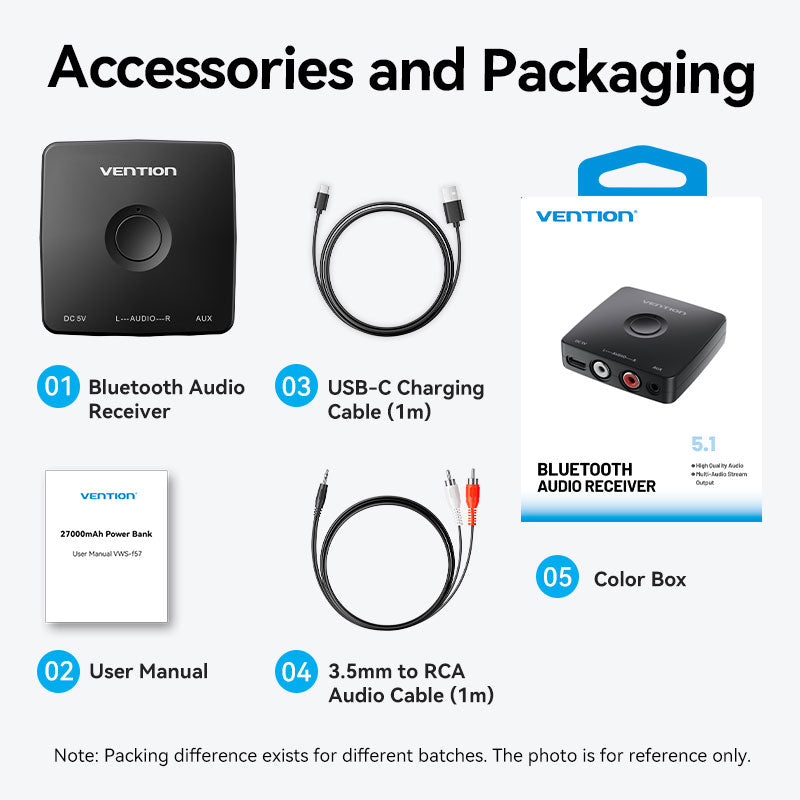 VENTION Bluetooth Audio Receiver