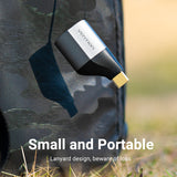 VENTION Type C Male to HDMI Female Adapter Grey Aluminum Alloy Type