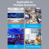 VENTION 4K 1x8 HDMI Splitter Black Aluminum Alloy Type UK Standard