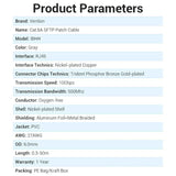 VENTION SFTP Cat 6A Network Cable - 10 Gbps Transmission Speed