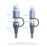 VENTION 4-in-1 USB 2.0 Cable