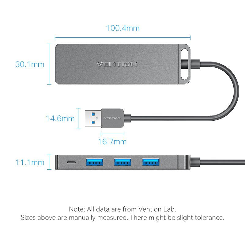 VENTION 5-in-1 USB 3.0 Hub