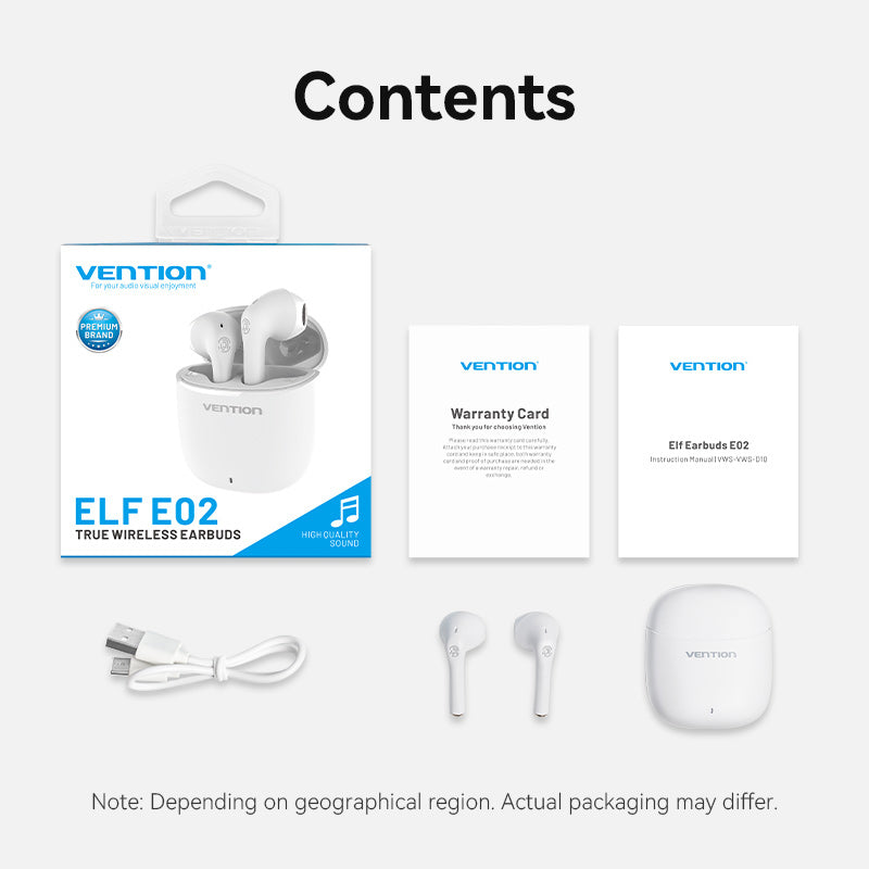 VENTION True Wireless Bluetooth Earbuds