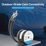 Cat 6 UTP Outdoor Ethernet Patch Cable 305M Black