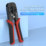 VENTION Multi-Function LAN Cable Crimping Tool Ratchetless Type Black