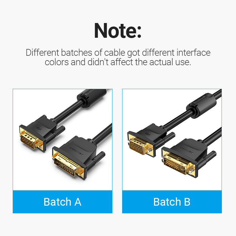 VENTION DVI(24+5) to VGA Cable