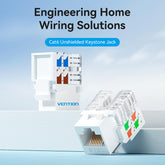 VENTION Cat 6 Unshielded Keystone Jack