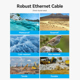Cat 6 UTP Outdoor Ethernet Patch Cable 305M Black