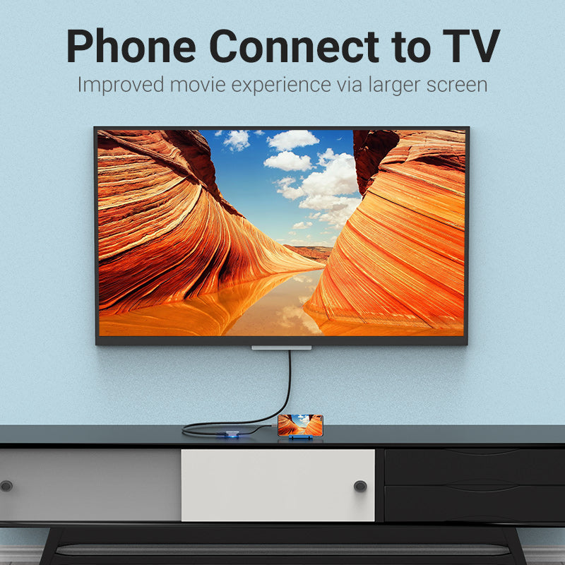 VENTION USB-C to VGA Converter 0.15M Grey Aluminum Alloy Type