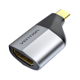 VENTION Type C Male to HDMI Female Adapter Grey Aluminum Alloy Type