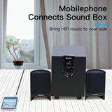 Vention 3.5mm to 2RCA audio cable connecting mobile phone to HIFI sound box speakers