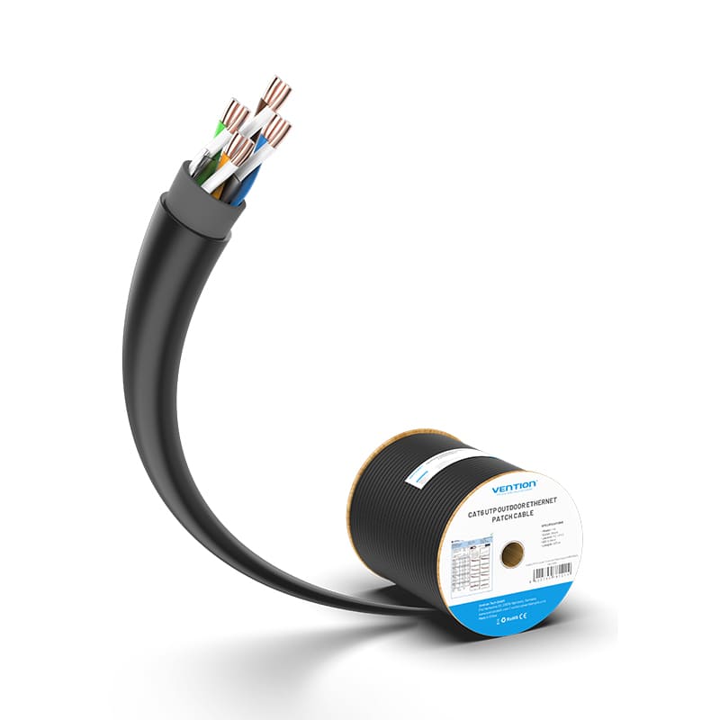 Cat 6 UTP Outdoor Ethernet Patch Cable 305M Black