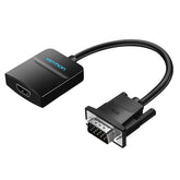 VENTION VGA to HDMI Converter with Female Micro USB and Audio Port