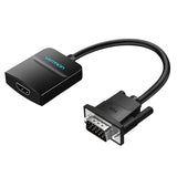 VENTION VGA to HDMI Converter with Female Micro USB and Audio Port