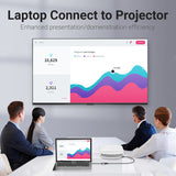 VENTION USB-C to VGA Converter 0.15M Grey Aluminum Alloy Type