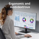 VENTION 3-Button Wireless Computer Mouse with USB Receiver Black