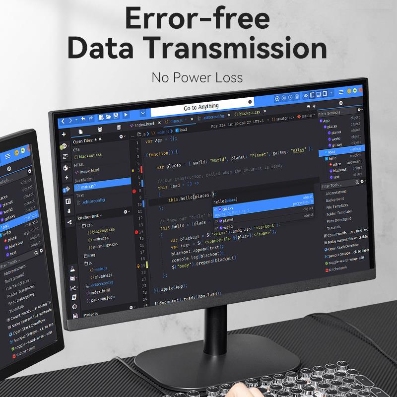 VENTION USB to RS232 Serial Adapter Black