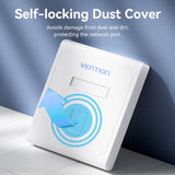 VENTION keystone Jack Wall Plate White 86 Type