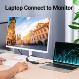 VENTION Type-C to VGA Adapter 0.15M Black ABS Type