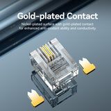 VENTION 6P4C Telephone Modular Plug 100Pcs/Pack