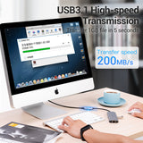 VENTION Cotton Braided USB-C 3.1 Extension Cable