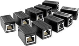 VENTION Cat.6 FTP Keystone Jack Coupler Black