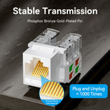 VENTION Cat 6 Unshielded Keystone Jack