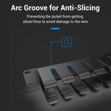 VENTION 24 U Cable Manager Black