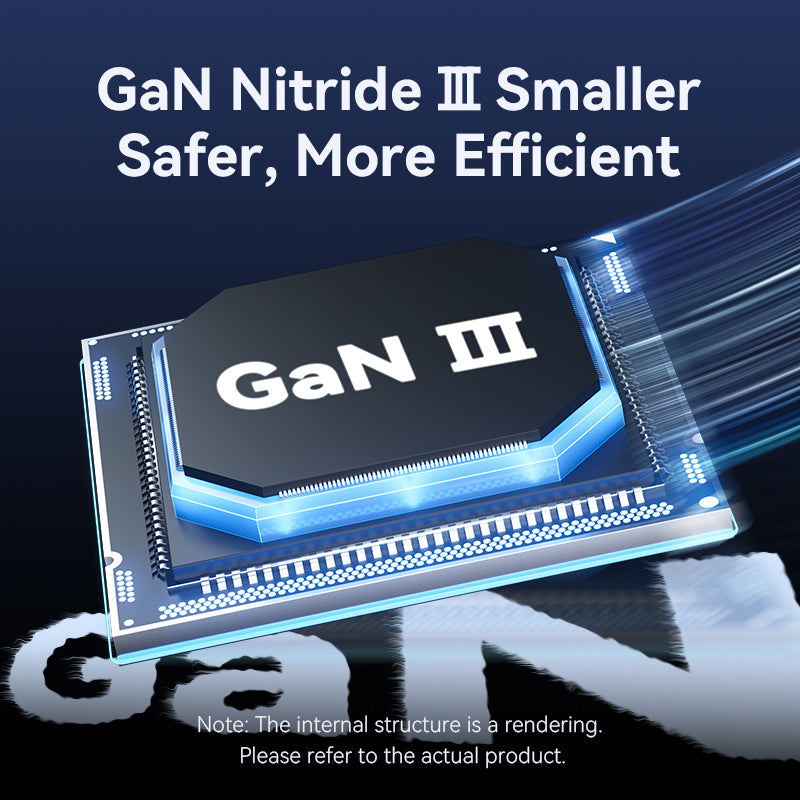 VENTION 3-Port USB (C + C + A) GaN Charger (65W/65W/60W) UK-Plug Black