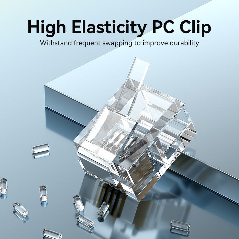 VENTION 6P4C Telephone Modular Plug 100Pcs/Pack