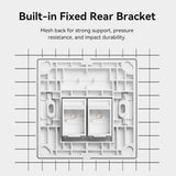 VENTION 2-Port Keystone Jack Wall Plate