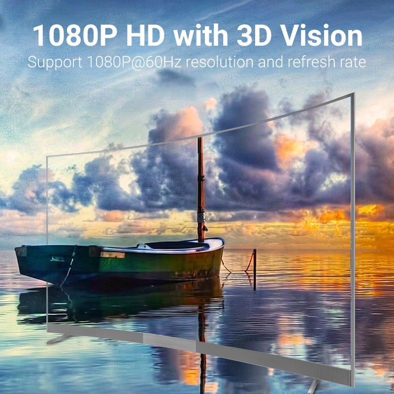 VENTION USB-C to VGA Converter 0.15M Grey Aluminum Alloy Type