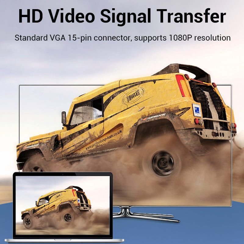 VENTION VGA Female to Female Adapter Black