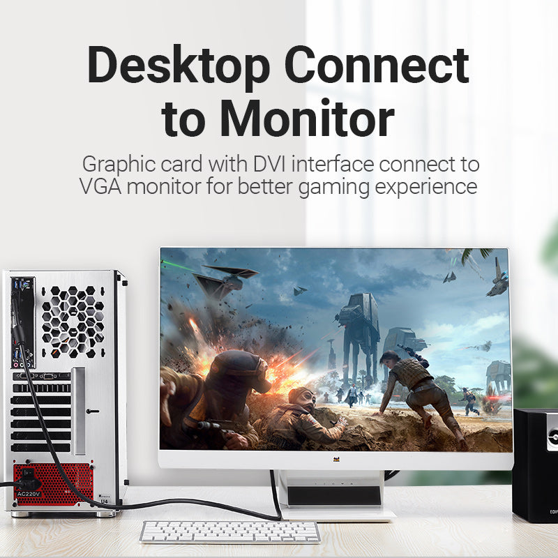 VENTION DVI(24+5) to VGA Cable