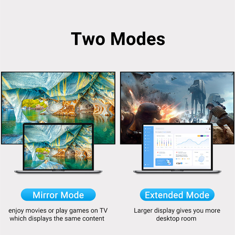 VENTION Type C Male to HDMI Female Adapter Grey Aluminum Alloy Type