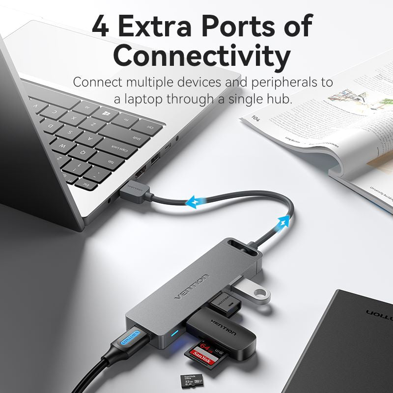 VENTION 5-in-1 USB 3.0 Hub
