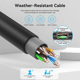 Cat 6 UTP Outdoor Ethernet Patch Cable 305M Black