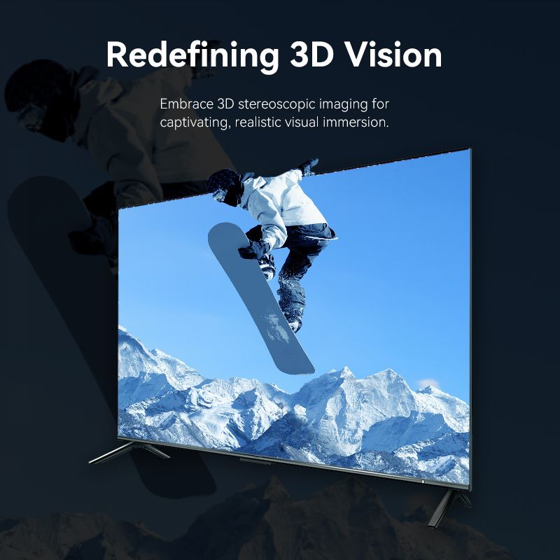 VENTION 4K 1x8 HDMI Splitter Black Aluminum Alloy Type UK Standard