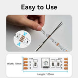 VENTION RGB FPC LED Strip Lights with IR Remote and USB 5V Power Supply 5M White Reel