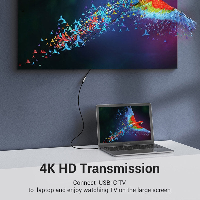 VENTION Cotton Braided USB-C 3.1 Extension Cable