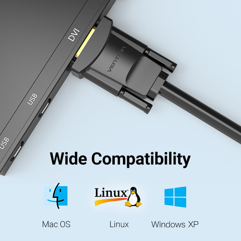 VENTION DVI(24+1) to VGA Cable