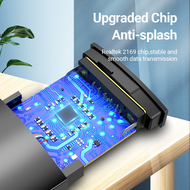 VENTION Type-C to VGA Adapter 0.15M Black ABS Type