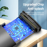 VENTION Type-C to VGA Adapter 0.15M Black ABS Type