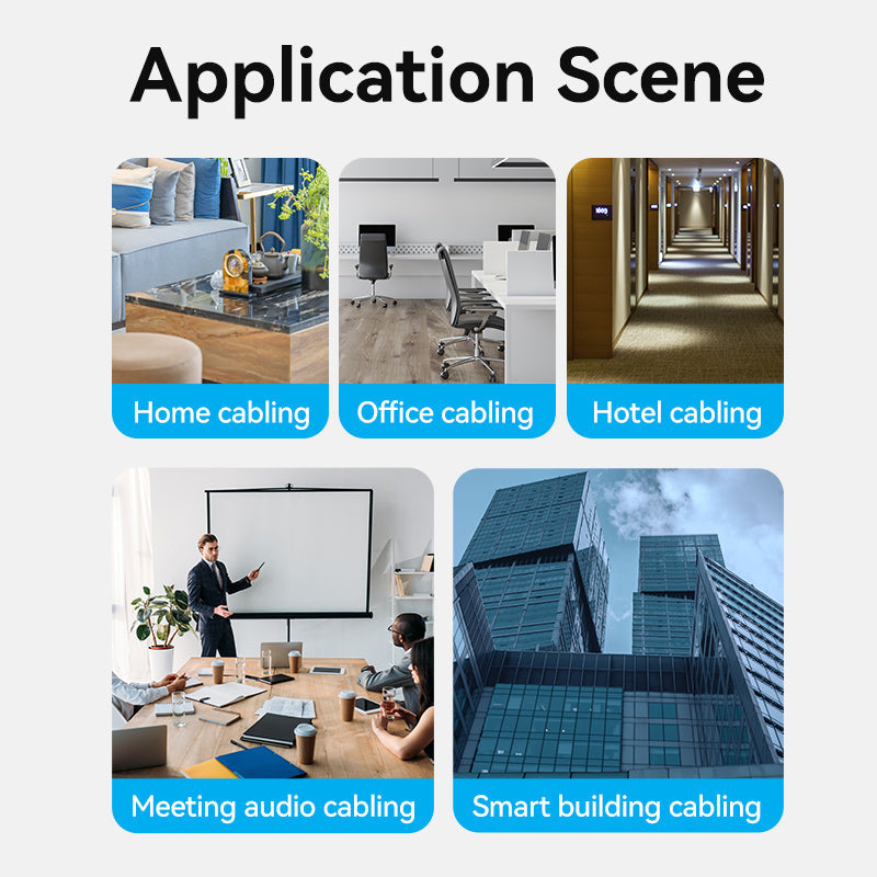 VENTION 6P4C Telephone Modular Plug 100Pcs/Pack