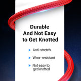 VENTION USB 2.0 to Micro USB Cable 1M Red Aluminum Alloy Type