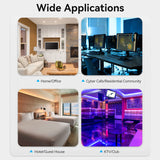 VENTION 2-Port Keystone Jack Wall Plate